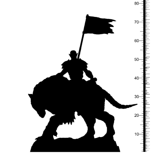 Hobgoblin Monster Miniature: A Terrifying Addition to Your Fantasy Tabletop Adventures | 32mm Scale - Plague Miniatures