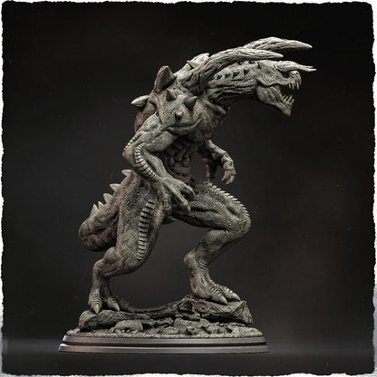 Spinebrute Dragon Miniature | Fearsome Fantasy Dragon Monster Figure for DnD 5e - Plague Miniatures