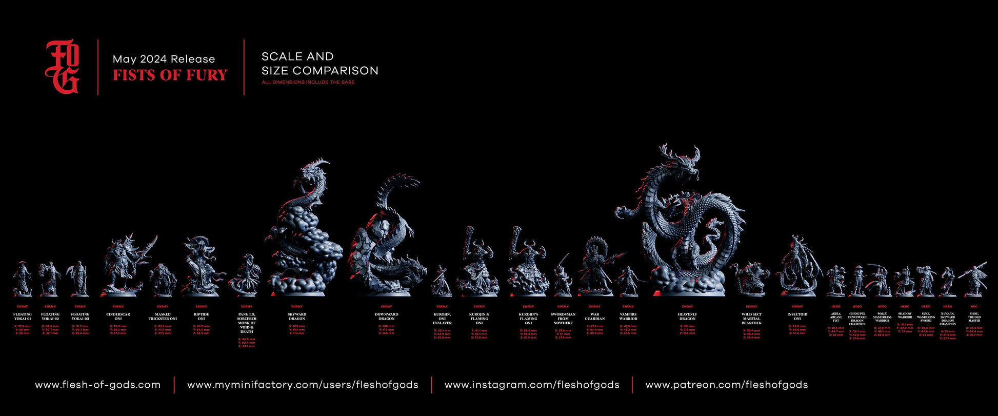 Cheng Pei, Downward Dragon Champion | Female Samurai Bust Statue - Plague Miniatures