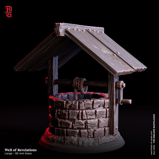 Well of Revelations Miniature Mimic Monster Sands Scifi Terrain Figurine | 32mm Scale 50mm Base | DnD Miniature Dungeons and Dragons DnD 5e