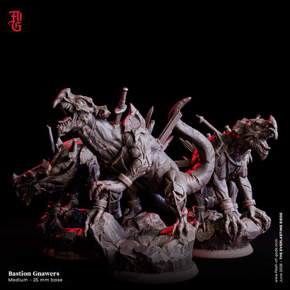 Mechanical Beast Bastion Gnawer Miniature Medium Dog Monstrosity Monster Miniature | 32mm Scale 25mm Base | Dungeons and Dragons DnD 5e