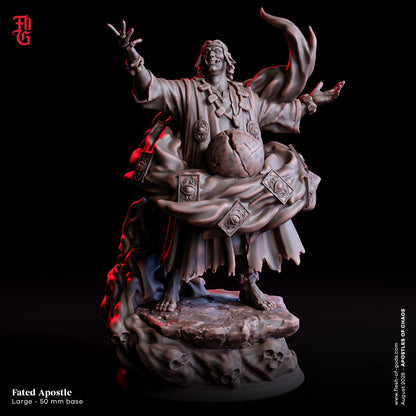 Faded Apostle Miniature | Large Fiend Chaos Spellcaster God Figurine | 50mm Base