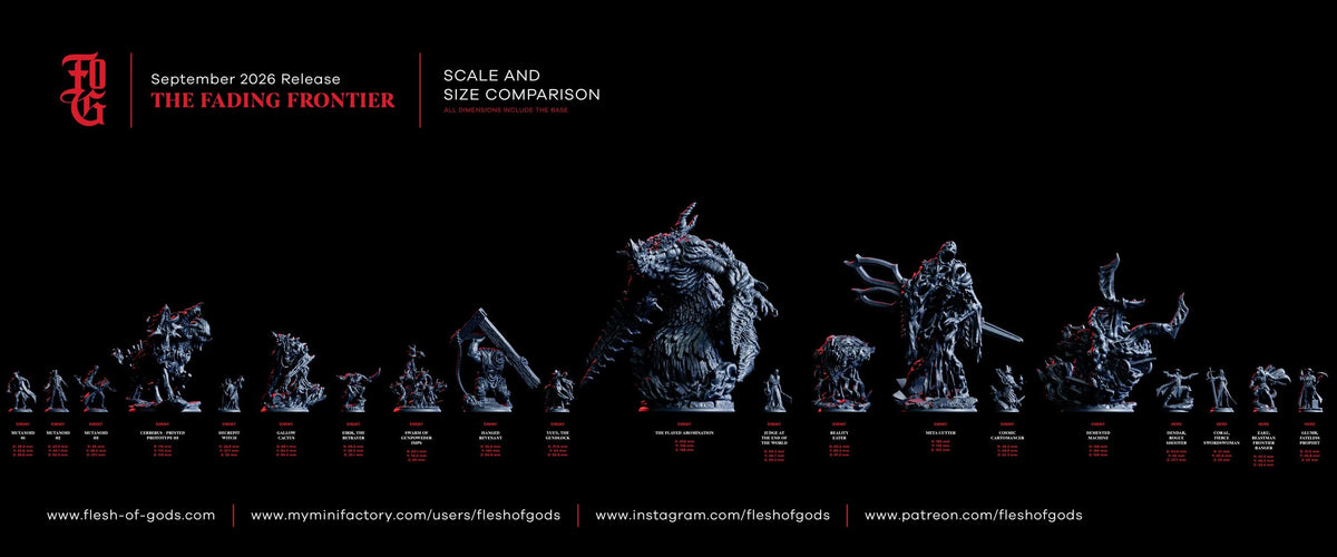 Melting Humanoid Miniature | Mutanoid Human Mutant Enemy Monster Figurine | 32mm Scale