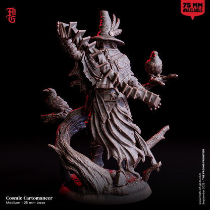 Cosmic Cartomancer Bust | Medium Fey Human Wizard Scholar NPC