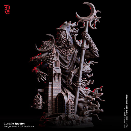Cosmic Specter Gargantuan Aberration Monstrosity Miniature Monster | 32mm Scale 125mm Base | Dungeons and Dragons DnD 5e Dungeon Master Gift