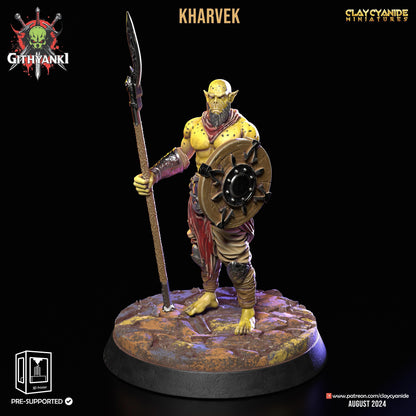 Jhavak, Orc Archer Miniature | Stealthy Marksman | 32mm Scale - Plague Miniatures