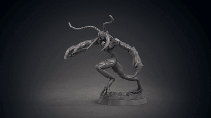 Juvaneth Flying Hive-Mind Insectoid Miniature | 32mm Scale - Plague Miniatures