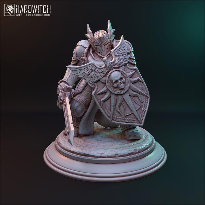 Knight Set, The Oathbound Three | Heroic Medieval Knight Miniatures | 32mm Scale - Plague Miniatures