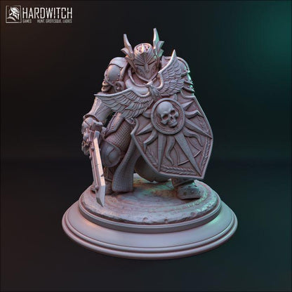 Knight Set, The Oathbound Three | Heroic Medieval Knight Miniatures | 32mm Scale - Plague Miniatures