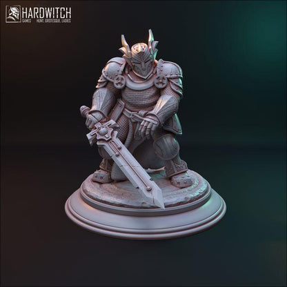 Knight Set, The Oathbound Three | Heroic Medieval Knight Miniatures | 32mm Scale - Plague Miniatures