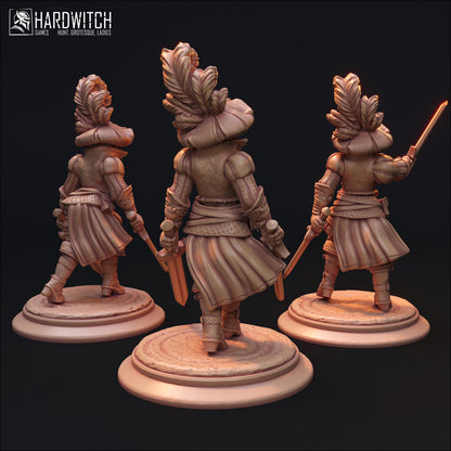 Maximus Squad, The King’s Elite NSFW Option | Royal Guard Warrior Miniatures | 32mm Scale - Plague Miniatures