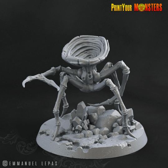 Mushroom Spider Miniatures Set | Fungal Arachnids of the Enchanted Woodlands - Plague Miniatures