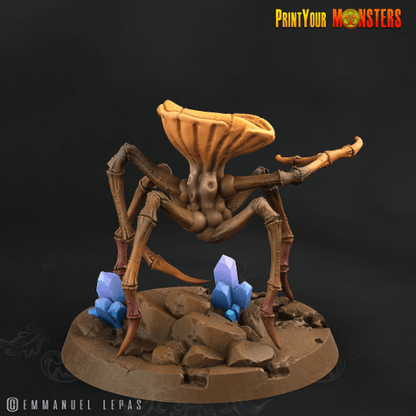 Mushroom Spiders Miniatures | Forest Monsters | Tabletop gaming | DnD Miniature | Dungeons and Dragons dnd monster miniatures fungi figure - Plague Miniatures shop for DnD Miniatures
