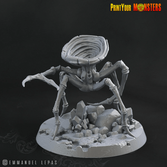 Mushroom Spiders Monster Miniatures | Forest Monsters | Tabletop gaming | DnD Miniature | Dungeons and Dragons dnd monster fungi figure - Plague Miniatures shop for DnD Miniatures