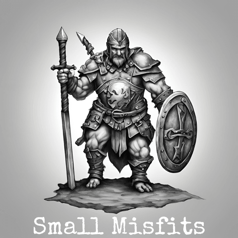 Mystery Misfit Miniatures - Small | ~25mm Base Figures - Plague Miniatures