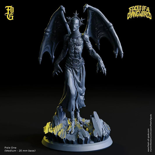 Pale One Monster Miniature | Vampire Demon Outcast Figurine for MÖRK BORG | 32mm Scale - Plague Miniatures
