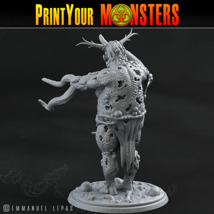 Plague Guardian Miniature with Chain Weapon | Malevolent Warden Monster for DnD 5e - Plague Miniatures