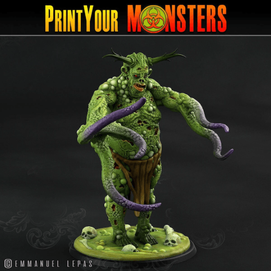 Plague Guardian Miniature with Tentacles | Eldritch Warden - Plague Miniatures