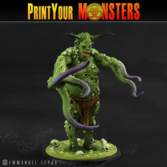 Plague Guardian Miniature with Tentacles | Eldritch Warden - Plague Miniatures