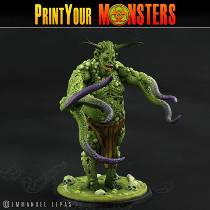 Plague Guardian Miniature with Tentacles | Eldritch Warden - Plague Miniatures