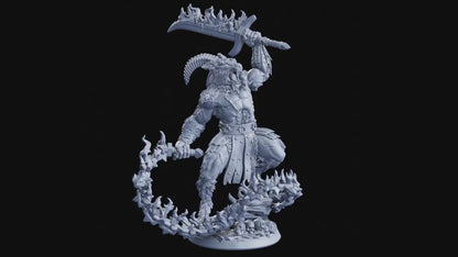 Vorthrax, Conclave Sentinel DnD Fiend Miniature | Mysterious Enforcer for Tabletop Adventures | 32mm Scale