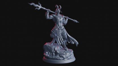 Prince of Pleasure Monster Miniature | Tempting Demon Figure for Tabletop RPGs | 50mm Base