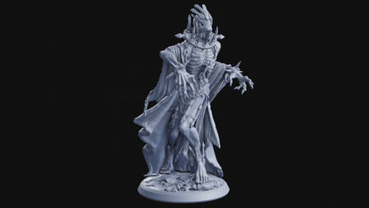 Nightstalker Undead Monster Miniature | DnD 5e Creature Figurine | 32mm Scale