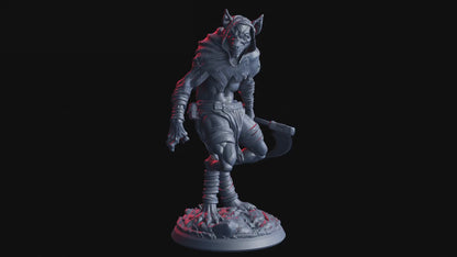 Hyena Monster Miniatures | Red Hood Gnoll Hybrids | 32mm Scale