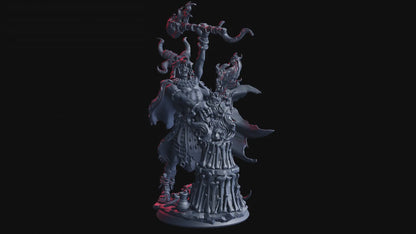 Arcane Master Diviner Miniature | Elemental Spellcaster Figurine | 32mm Scale