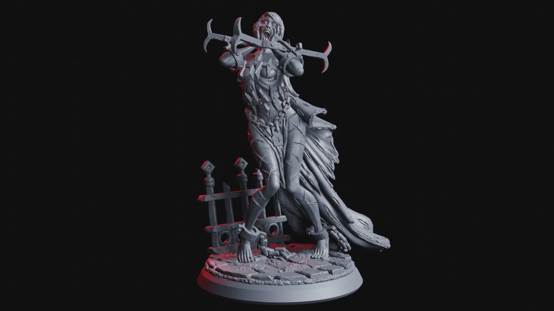 Ghost of Unpunished Crime Miniature | Undead Female Ethereal