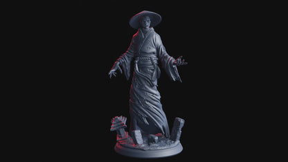 Floating Yokai D&D Monster Miniature | Undead Abomination | 32mm Scale