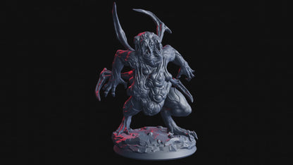 Blood Tormentor Miniature | Large Monstrosity Monster Figure | 50mm Base