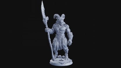 Conclave Sentinel DnD Fiend Miniature | Demon Monster Miniature | 32mm Scale