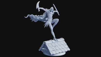 Nyana, Deathstalker Rogue Miniature | Tabletop Gaming DnD Character Figurine | 32mm Scale