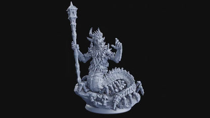 Archdevil Mammothar Miniature | Large Grotesque Fiend DnD Monster Figurine | 50mm Base