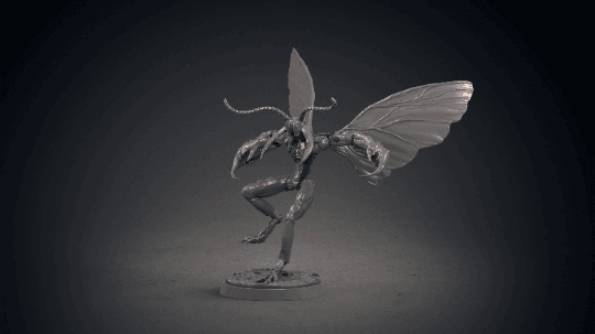 Rebhem Flying Hive-Mind Insectoid Miniature | 32mm Scale - Plague Miniatures