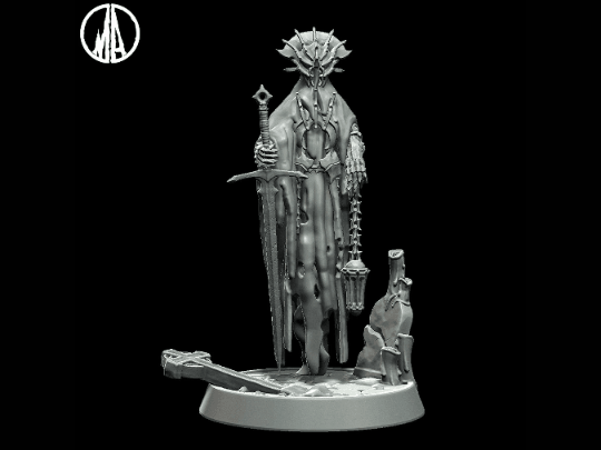 Restless Shadow Miniature undead miniature - 3 Poses - 28mm scale Tabletop gaming DnD Miniature Dungeons and Dragons dnd 5e - Plague Miniatures