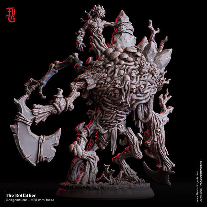 Rotfather, Plague Bringer | Myconid Boss Monster Miniature | 100mm Base - Plague Miniatures