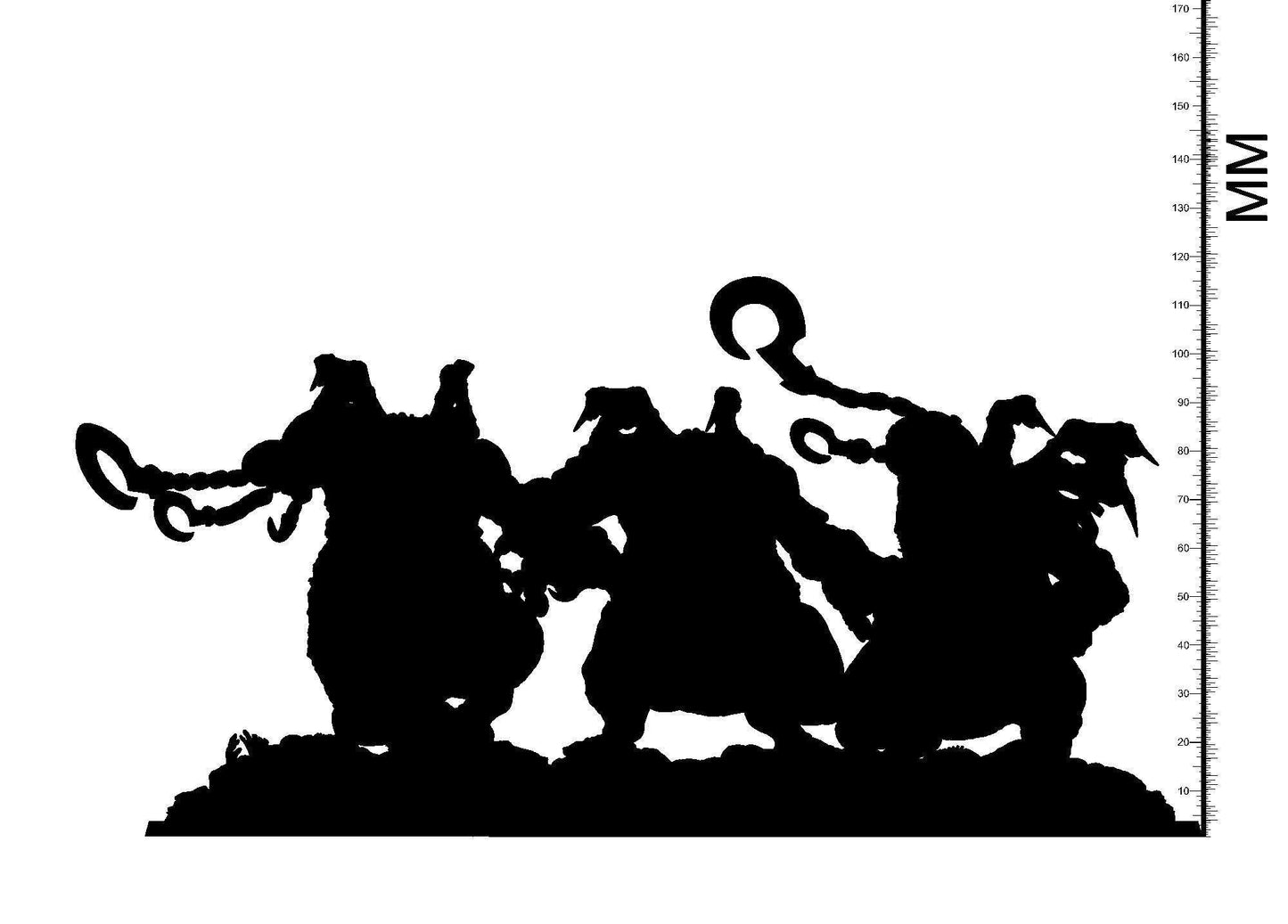 Santiago, Giant Cyclops Miniature | Conqueror of Lands - Tartalo | 32mm Scale - Plague Miniatures