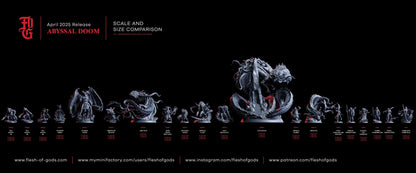 Sea Spawn, Deep Sea Monster | Oceanic Horror Miniature | 32mm Scale - Plague Miniatures