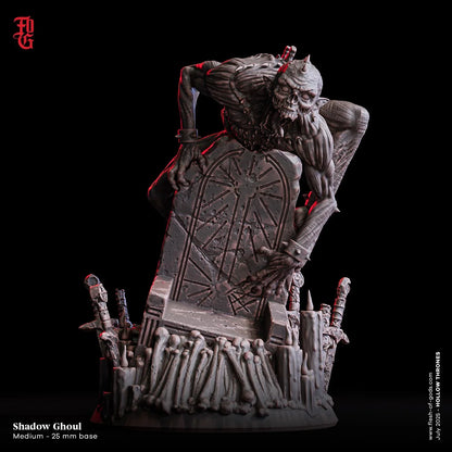 Shadow Ghoul | Undead Ghost Monster Miniature | 32mm Scale - Plague Miniatures