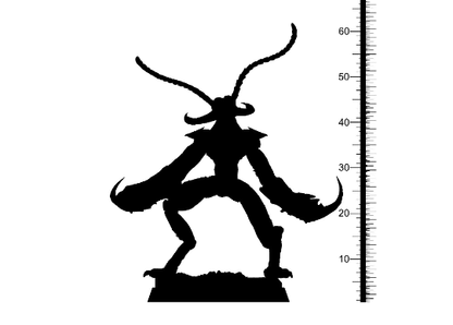 Shiv Flying Hive-Mind Insectoid Miniature | 32mm Scale - Plague Miniatures