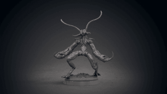 Shiv Flying Hive-Mind Insectoid Miniature | 32mm Scale - Plague Miniatures