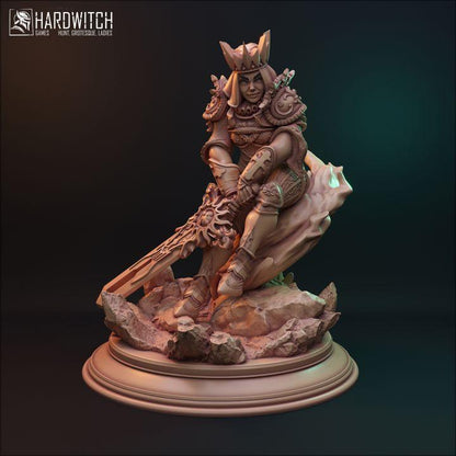 Sisters of the Night, Royal Warriors in Silk and Steel | Battle-Ready Female Miniatures | 32mm Scale - Plague Miniatures