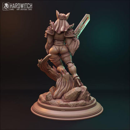 Sisters of the Night, Royal Warriors in Silk and Steel | Battle-Ready Female Miniatures | 32mm Scale - Plague Miniatures