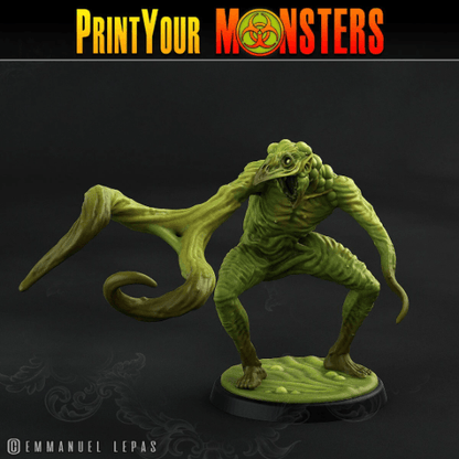 Tentacles Plagueman Attack Miniature | Horror Aberration for Dungeons and Dragons - Plague Miniatures