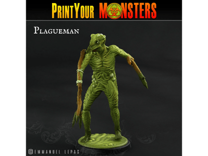 Tentacles Plagueman Miniature | Print Your Monsters | Tabletop gaming | DnD Miniature | Dungeons and Dragons, dnd 5e plague miniature - Plague Miniatures shop for DnD Miniatures