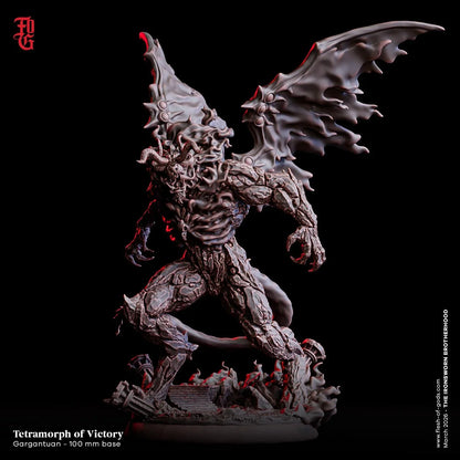 Tetramorph of Victory Miniature | Gargantuan Celestial Monstrosity Aberration Figurine | 100mm Base - Plague Miniatures