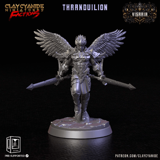 Thranduilion Viseria's Noble Warrior Miniature | 32mm Scale - Plague Miniatures shop for DnD Miniatures