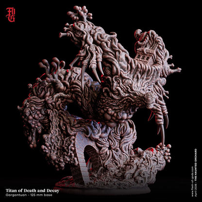 Titan of Death and Decay Miniature | Gargantuan Plant Monstrosity Boss Figurine | 125mm Base - Plague Miniatures